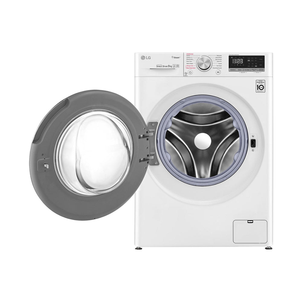 LG Vivace Washing Machine 9Kg Stone White F4R3VYG6W