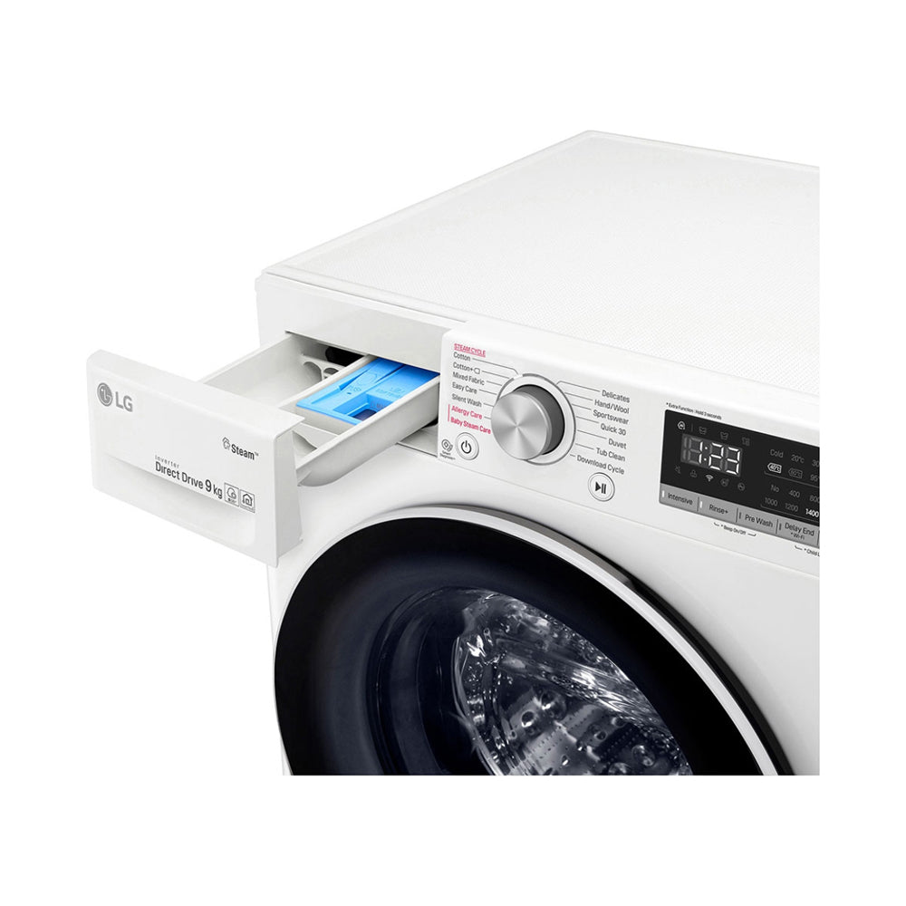 LG Vivace Washing Machine 9Kg Stone White F4R3VYG6W