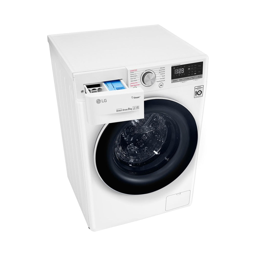 LG Vivace Washing Machine 9Kg Stone White F4R3VYG6W