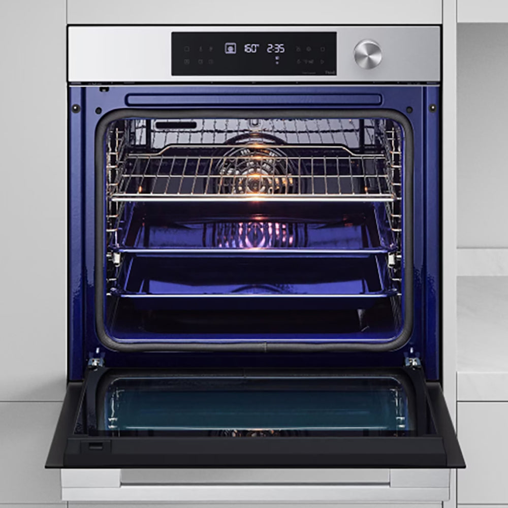 LG InstaView Built-in Oven with Air & Sous-Vide, 76L Capacity, Black, WSED7613S