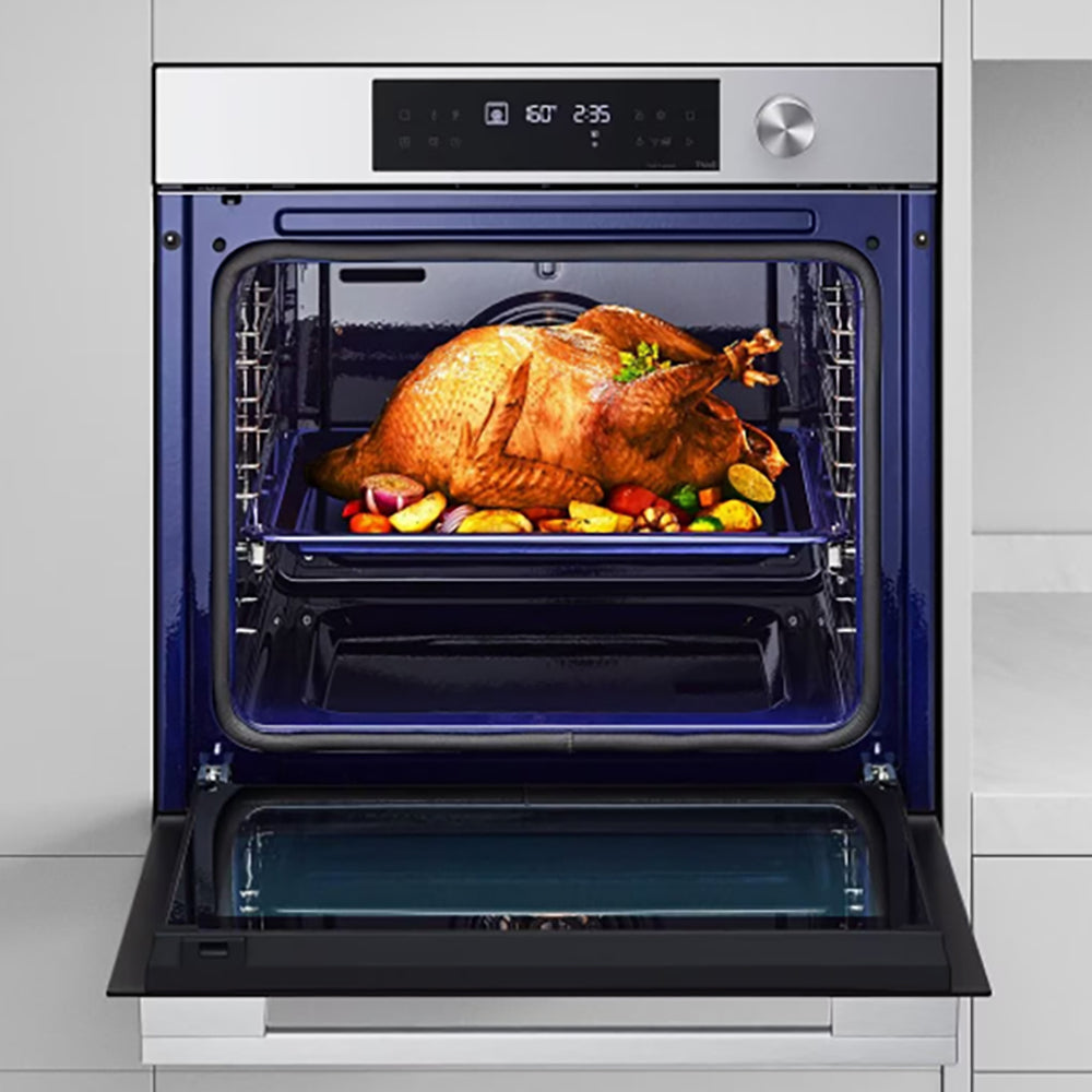 LG InstaView Built-in Oven with Air & Sous-Vide, 76L Capacity, Black, WSED7613S