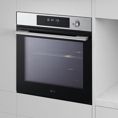 LG InstaView Built-in Oven with Air & Sous-Vide, 76L Capacity, Black, WSED7613S