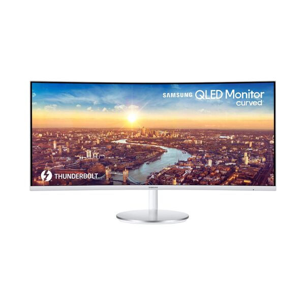 Samsung 34-inch Full HD Thunderbolt Curved Monitor Silver