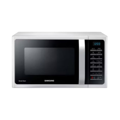 Samsung 28 Liters Microwave Grill & Convection with Healthy Cooking, White - MC28H5015AW