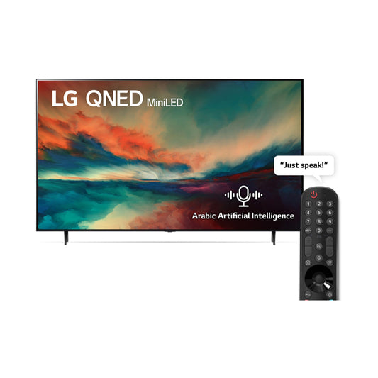 LG 65-Inch 4K Smart TV Black 65QNED856RA