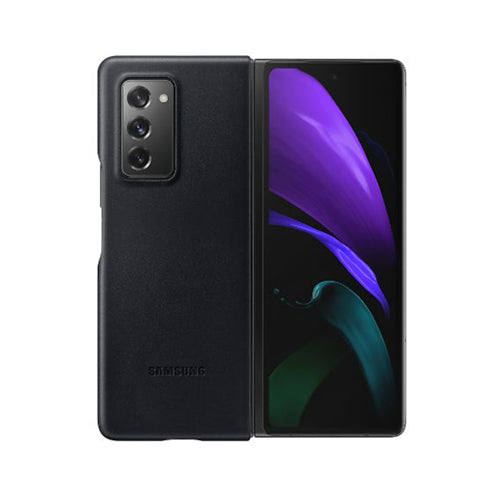 Samsung Leather Cover for Galaxy Z Fold2 Black