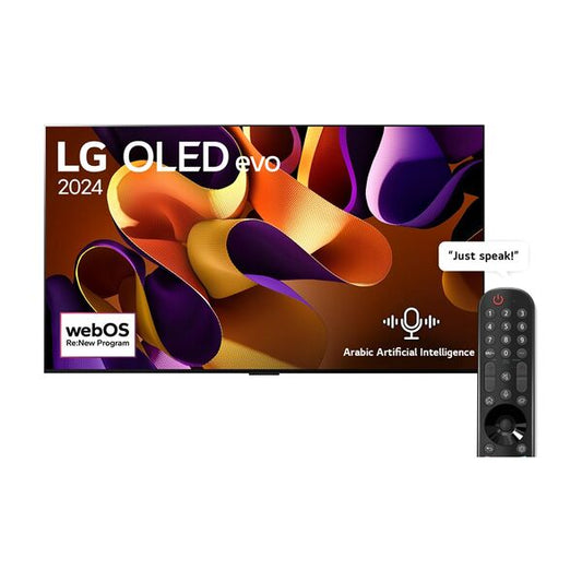 LG 77-inch OLED 4K Smart TV Black OLED77G46LA