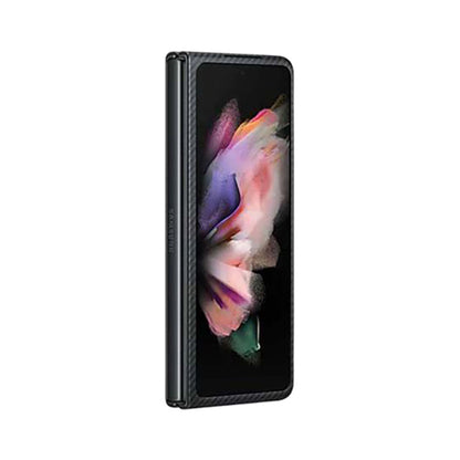 Samsung Leather Aramid Cover for Galaxy Z Fold3 Black