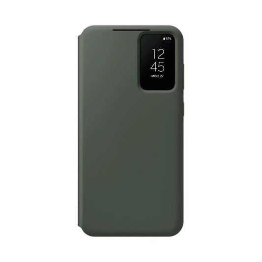 Samsung Smart View Wallet Case Cover For Galaxy S23 Plus Green