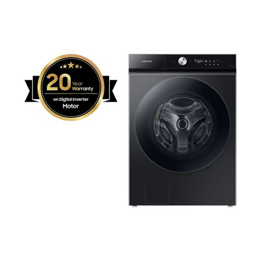 Samsung Front Load Washer and Dryer 18.5+9.5Kg Black WD18B6400KV/GU