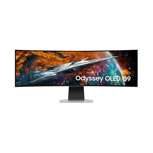 Samsung 49-Inch OLED Gaming Monitor Silver