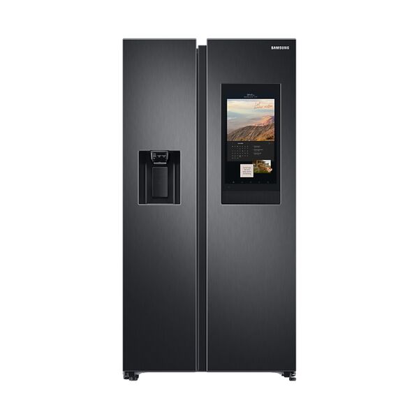 Samsung Side by Side Refrigerator with Family Hub 591L Black RS6HA8891B1/AE