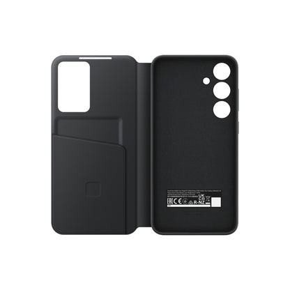 Smart View Wallet Case for Samsung Galaxy S24 Plus Black