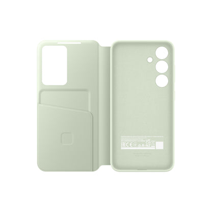 Smart View Wallet Case for Samsung Galaxy S24 Light Green