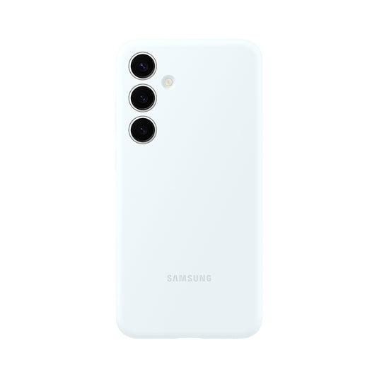 Silicone Case Cover for Samsung Galaxy S24 Plus White