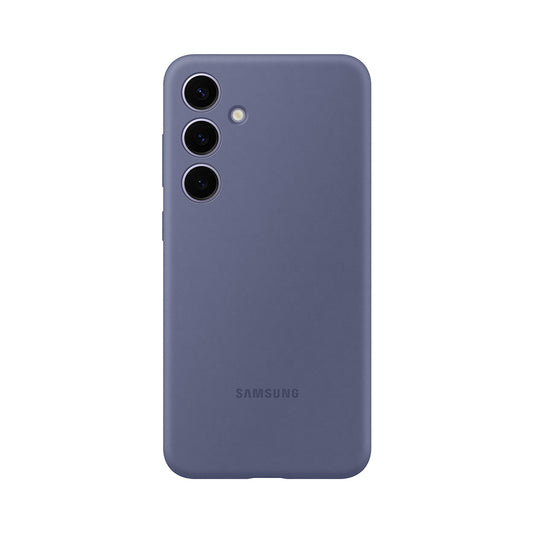 Silicone Case Cover for Samsung Galaxy S24 Plus Violet