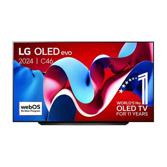 LG 83-inch OLED 4K Smart TV Black OLED83C46LA