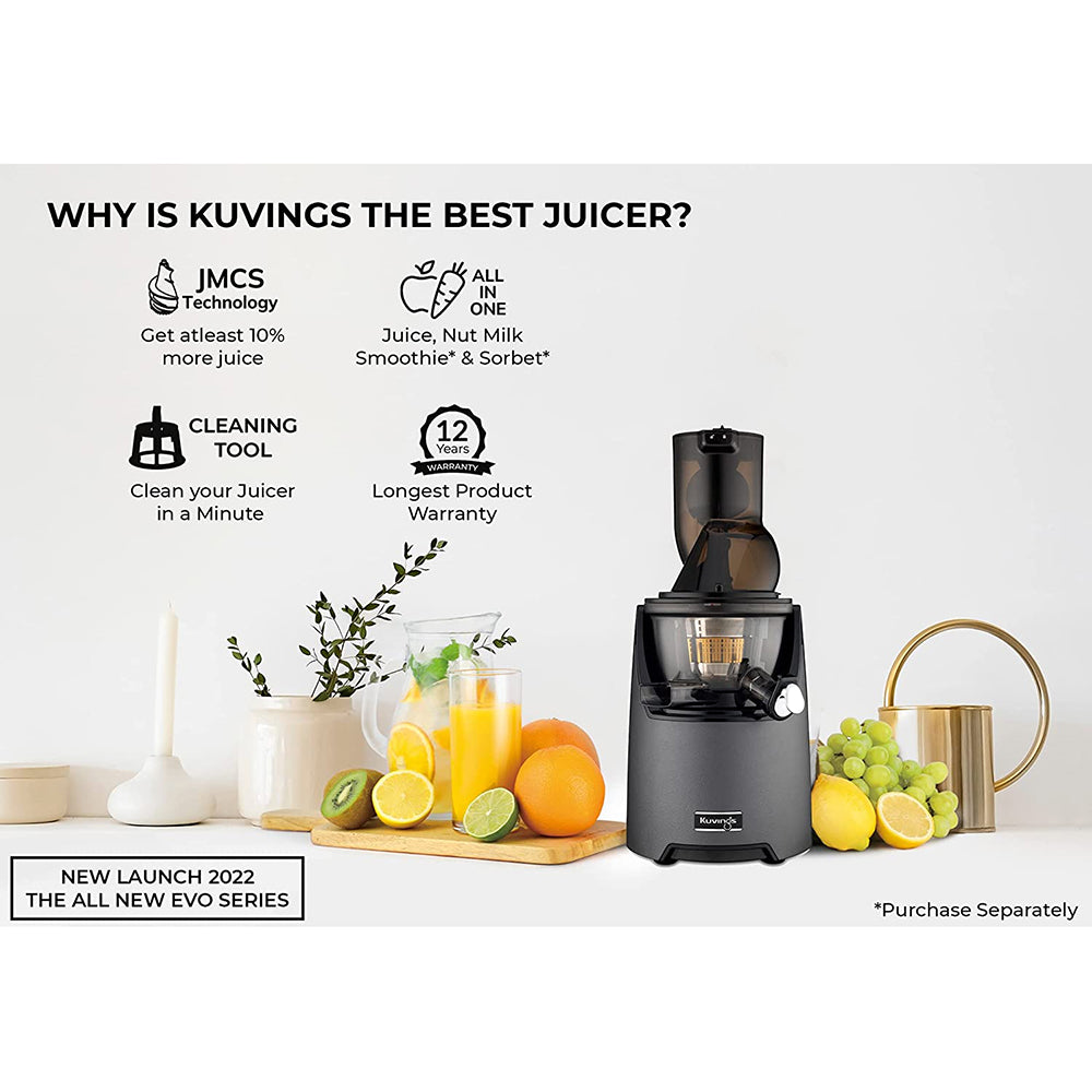 Kuvings Evo Series Slow Juicer 240W Black