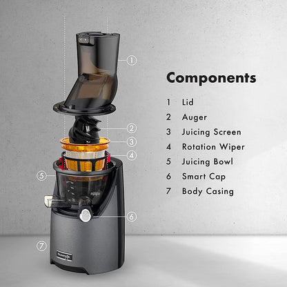 Kuvings Evo Series Slow Juicer 240W Black