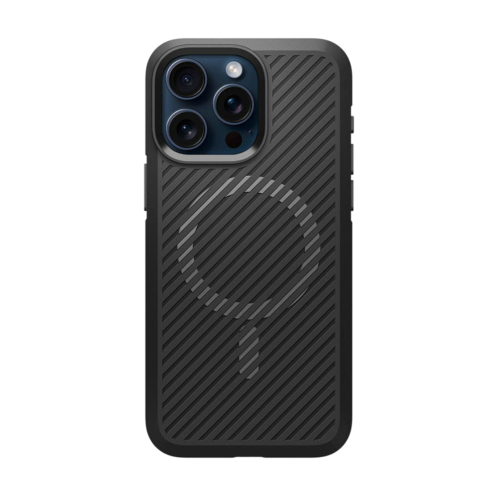 Spigen Core Armor MagFit Case for Apple iPhone 15 Pro Max Matte Black