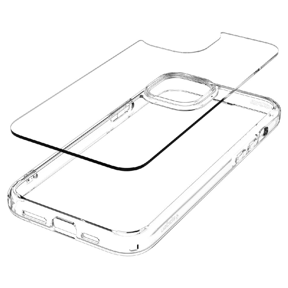 Spigen Crystal Hybrid Case For Apple iPhone 15 Plus Clear