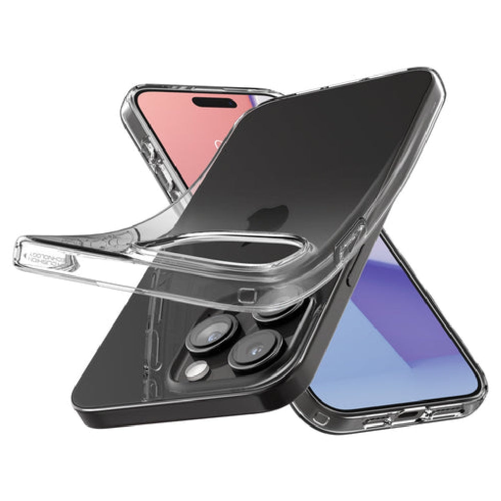 Spigen Crystal Flex Case for Apple iPhone 15 Pro Clear