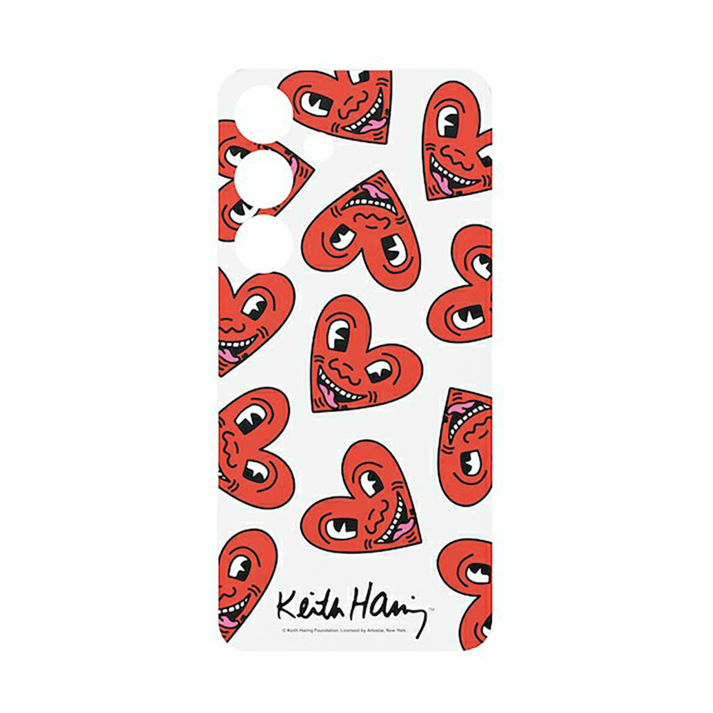 Samsung Keith Haring Heart Interactive Card for Galaxy S24 Red