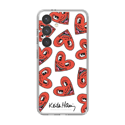 Samsung Keith Haring Heart Interactive Card for Galaxy S24 Red