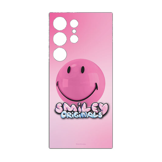 Samsung Smiley Flipsuit Card for Galaxy S24 Ultra Pink