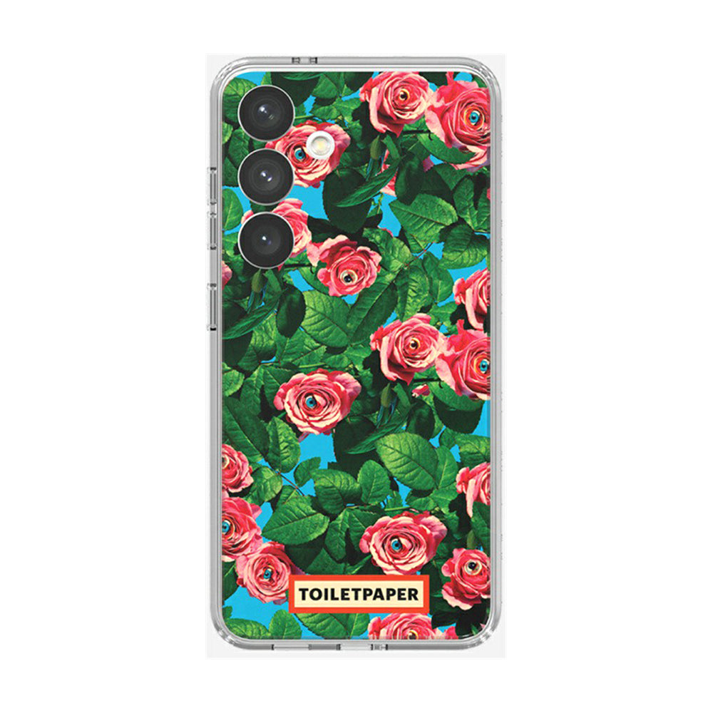 Samsung Toilet Paper Rose Plate Flip Suit Card for Galaxy S24 Green