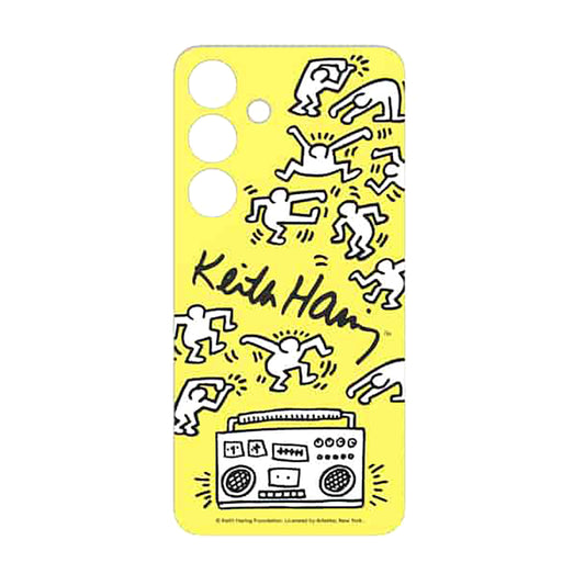 Samsung Keith Haring Dance Interactive Card for Galaxy S24 Yellow