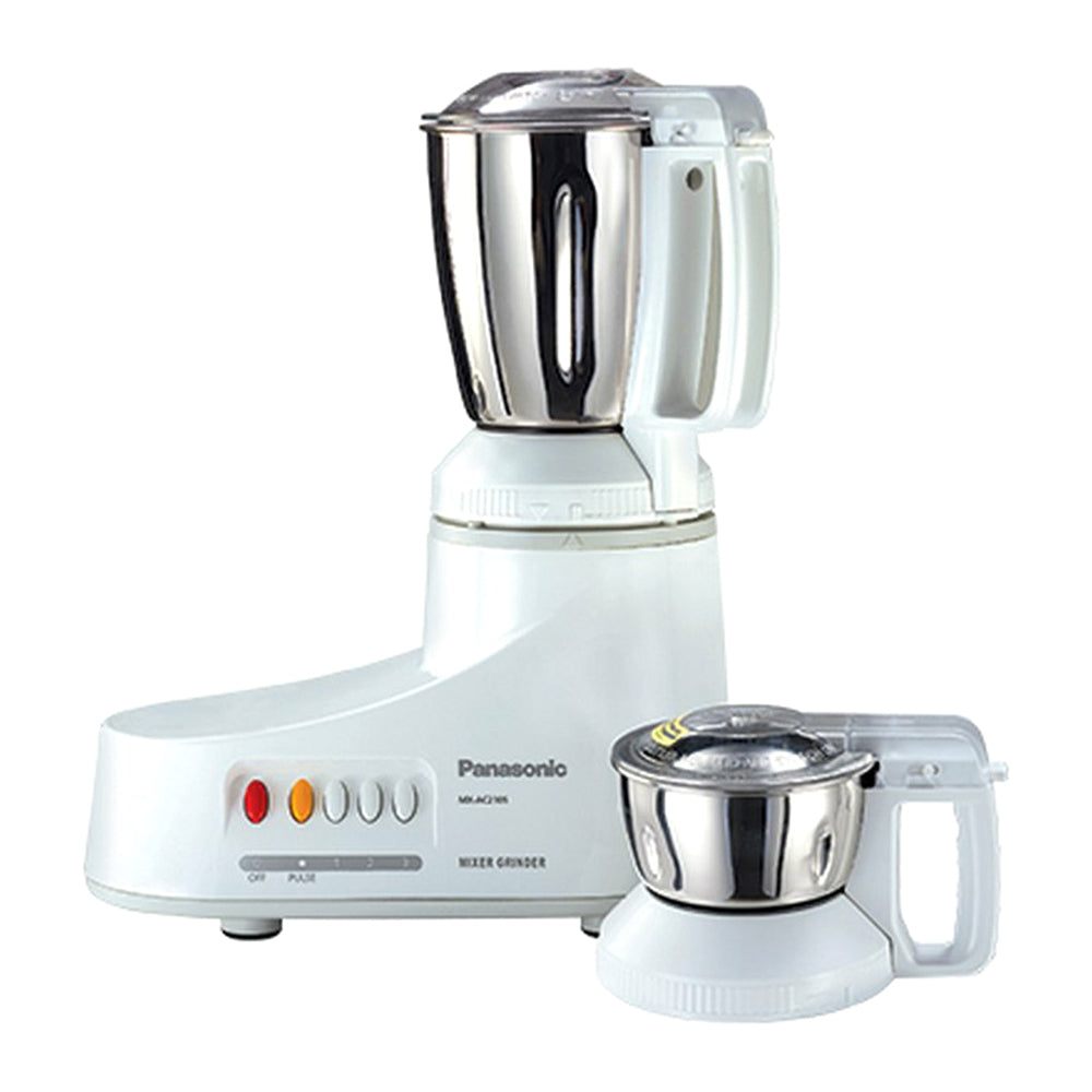 Panasonic Mixer Grinder with Steel Jars White