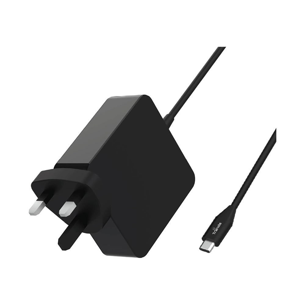 Trands Type C 65W Power Adapter Black