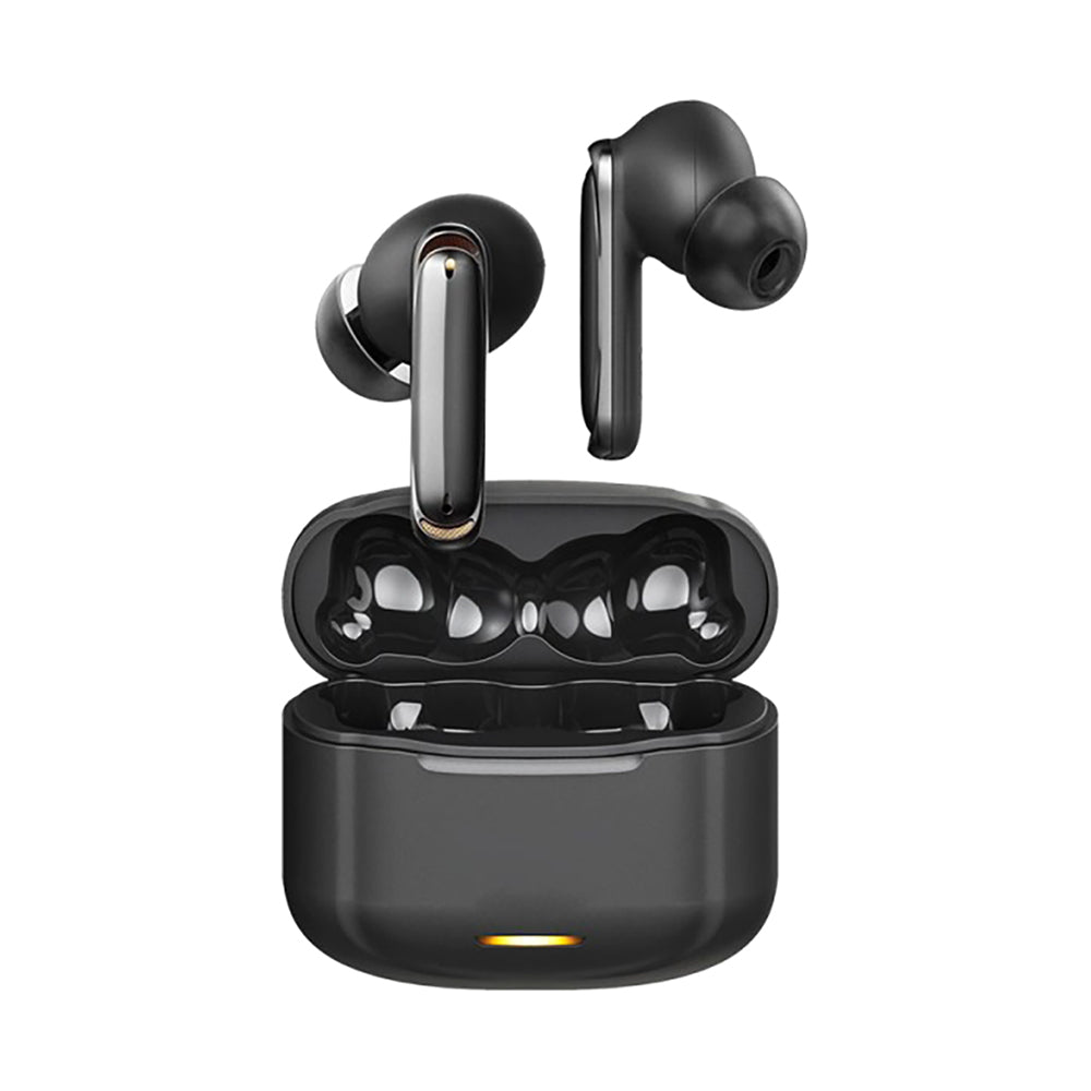 Trands TWS Wireless In-Ear Earbuds With Charging Case Black