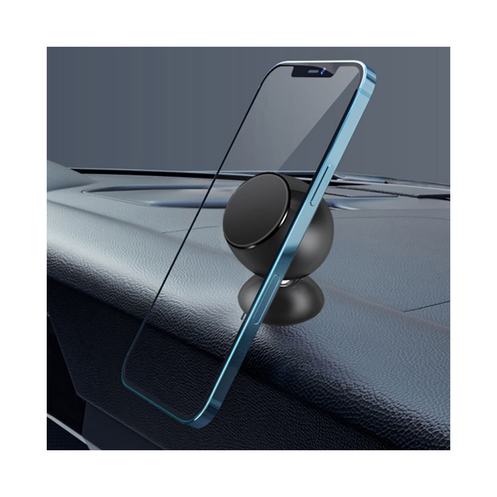 Trands 360-Rotation Magnetic Car Phone Holder Black