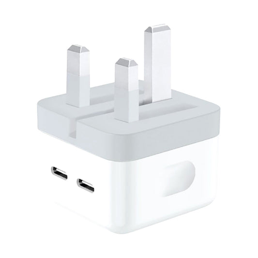 Trands 40W 2 Port Pd Adapter White