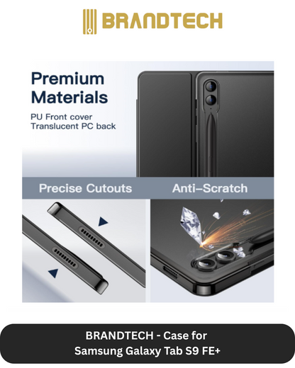 Brandtech Samsung Galaxy Tab S9 FE Plus Cover + Screen Protector