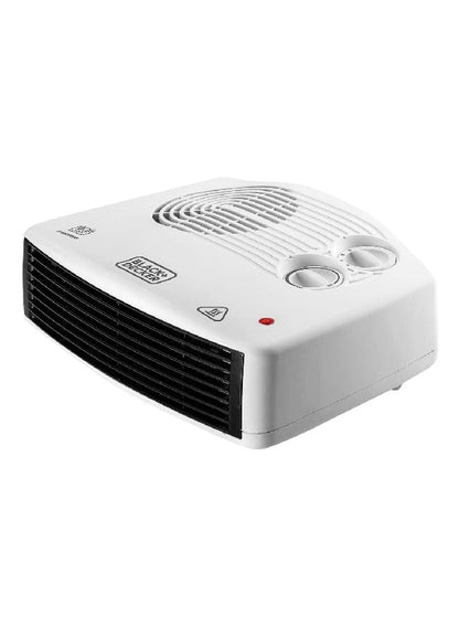 BLACK+DECKER HX230T-B5 Horizontal Fan Heater 2400W White/Black