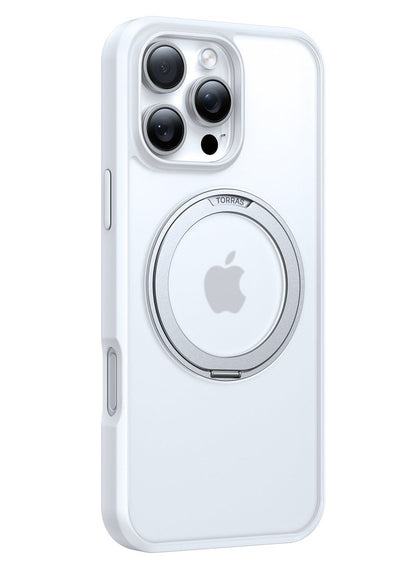 TORRAS Ostand Case for iPhone 16 Pro Max - White