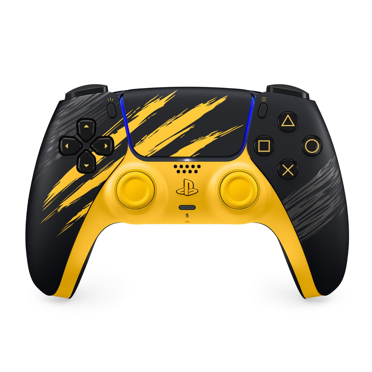 Sony DualSense Wireless Controller Wolverine Battle Yellow - Front View
