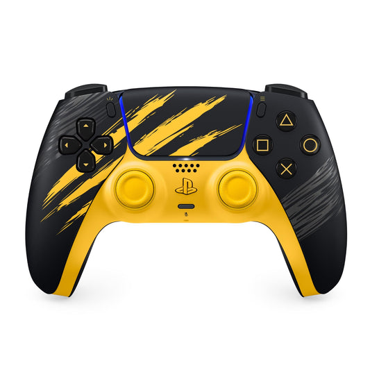 Sony DualSense Wireless Controller Wolverine Battle Yellow - Front View