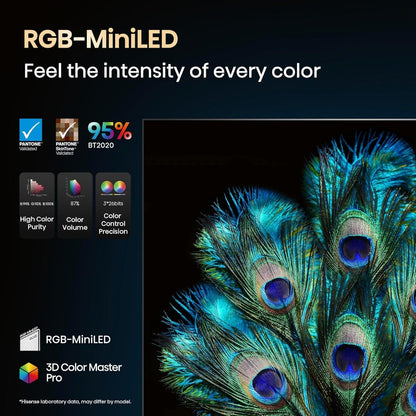 Hisense 116UX Class UX Series 116 Inch 4K RGB MiniLED Smart TV