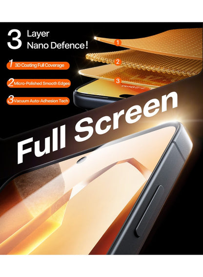 TORRAS Install Master Screen Protector for Samsung Galaxy S26 - Clear