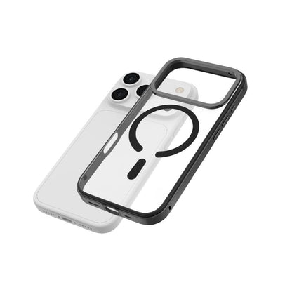 Infinyty Cirra Clear Case with Metallic Accents iPhone 17 Pro Max, Black