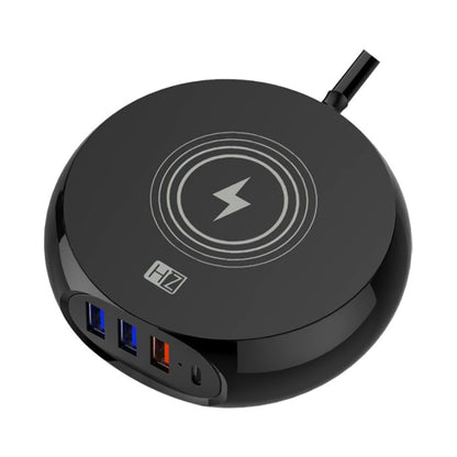 Heatz Magnetic Wireless Charger Black