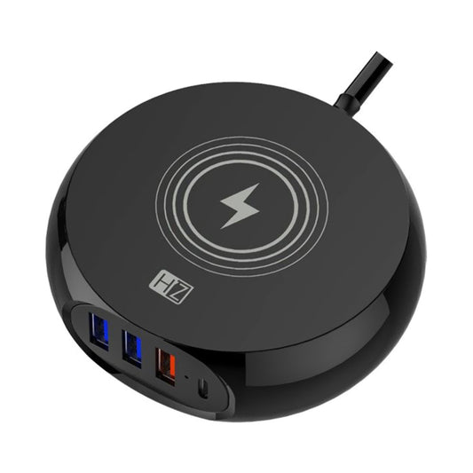 Heatz Magnetic Wireless Charger Black