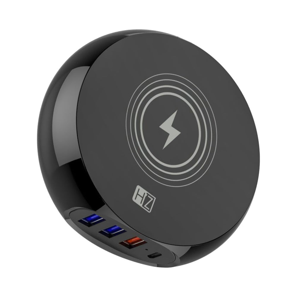 Heatz Magnetic Wireless Charger Black