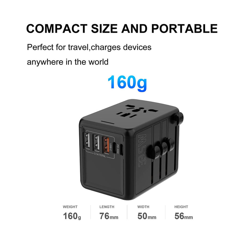 BrandTech 35W Universal Travel Adaptor