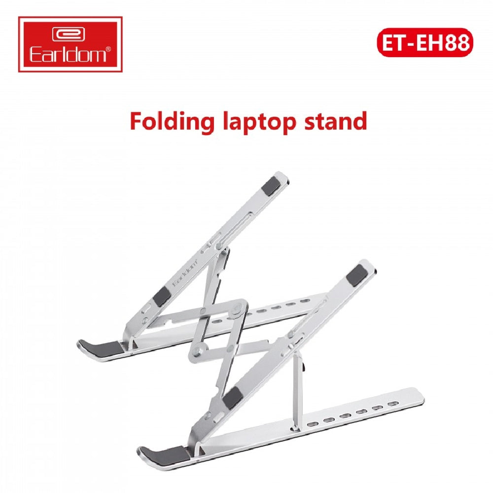 Earldom Aluminum Laptop Stand Silver