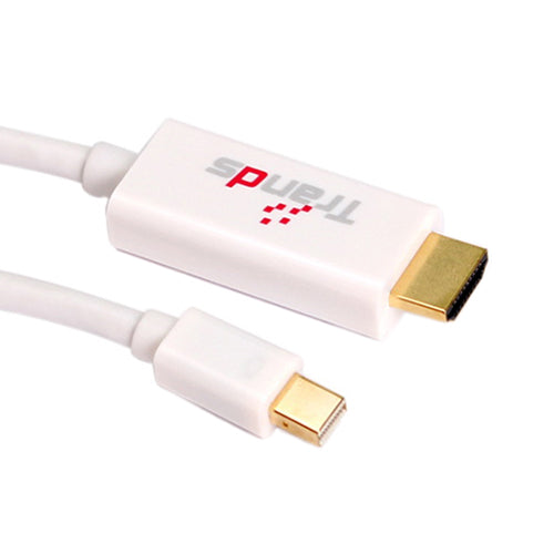 Trands Mini Dispaly To HDMI Cable 200cm White